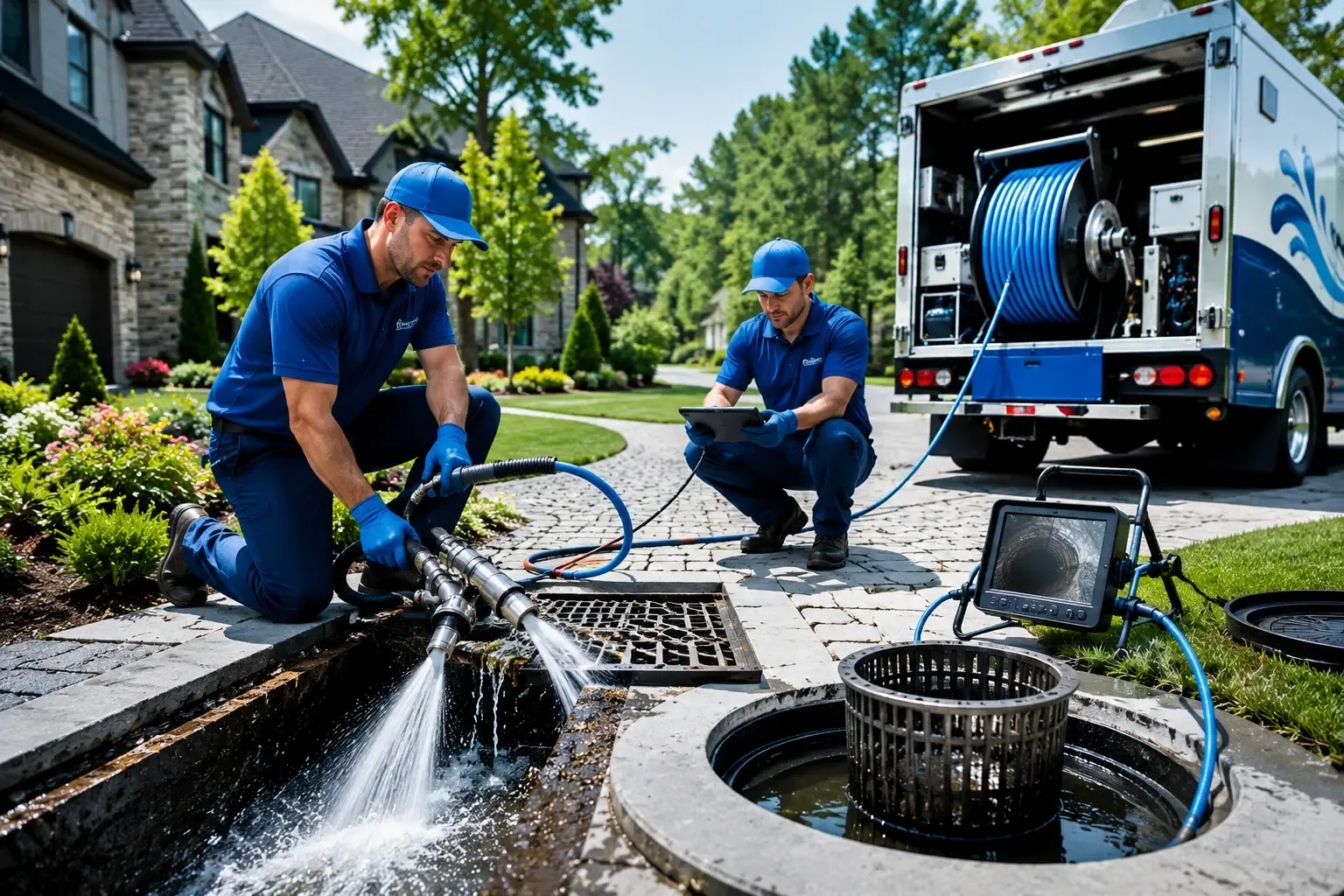 Local outdoor drain cleaning professionals in Hartselle, AL
